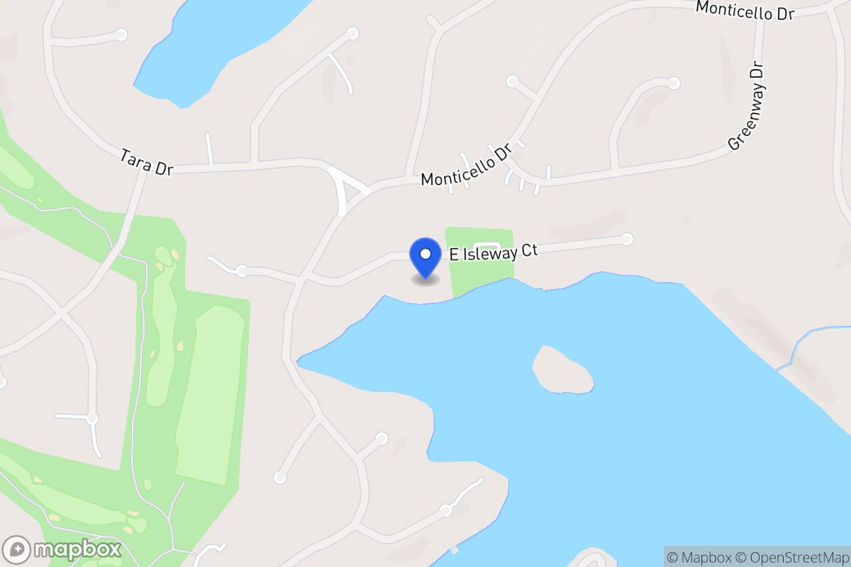 Map of 7098 E Isleway Ct