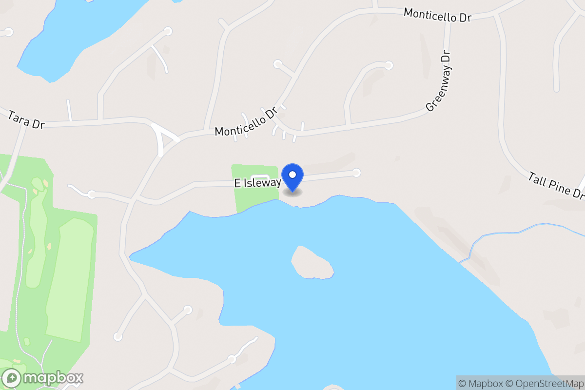 Map of 7101 E Isleway Ct