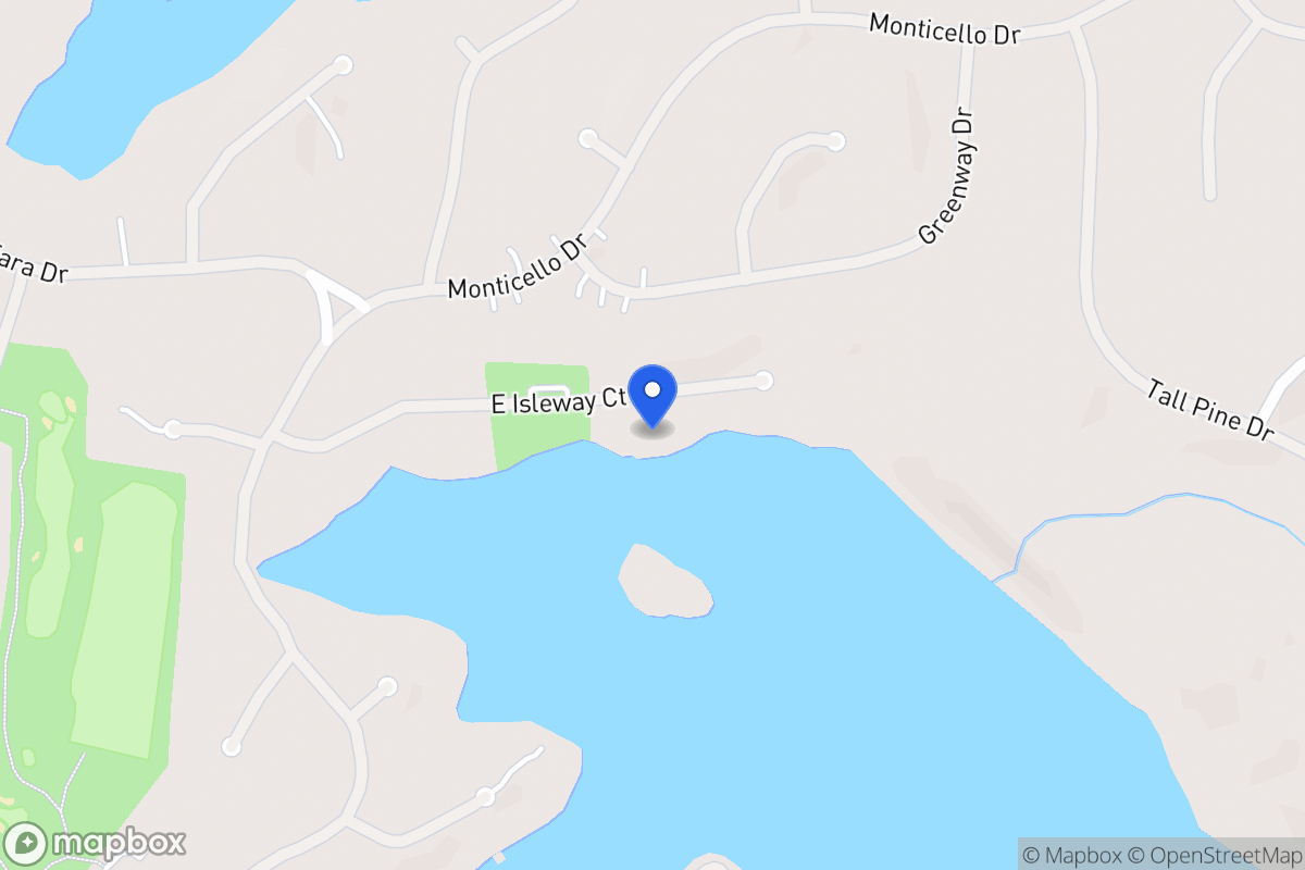 Map of 7102 E Isleway Ct