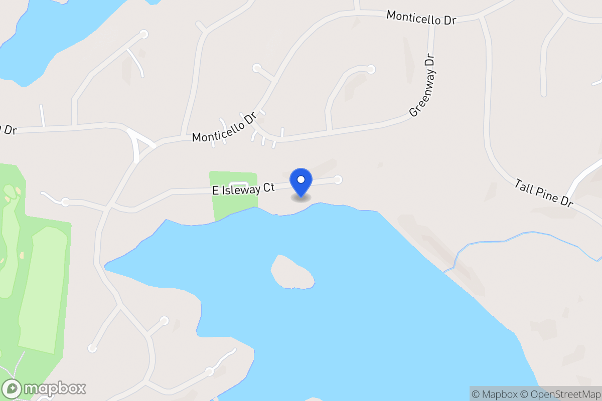 Map of 7103 E Isleway Ct