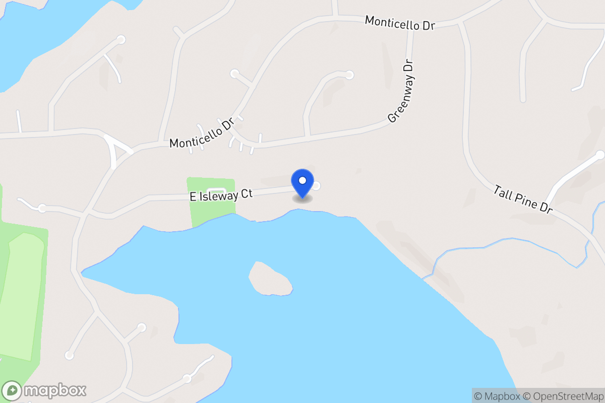 Map of 7105 E Isleway Ct