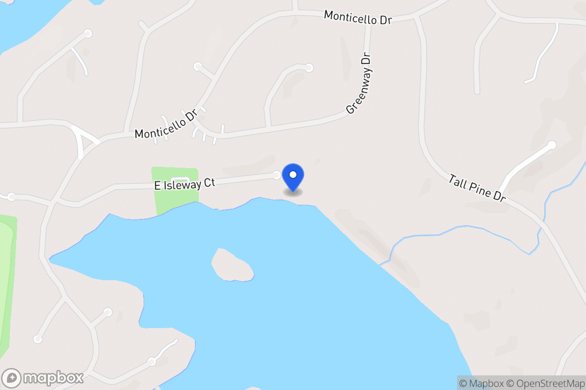 Map of 7106 E Isleway Ct