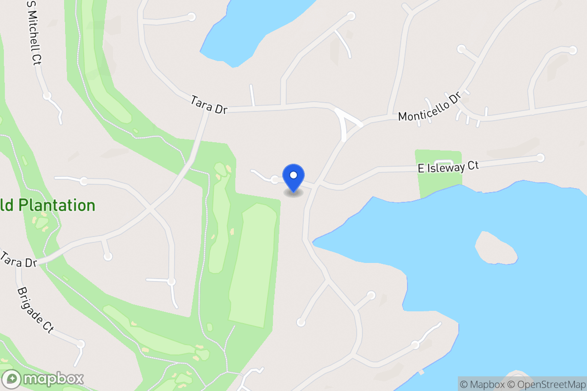 Map of 7107 W Isleway Ct