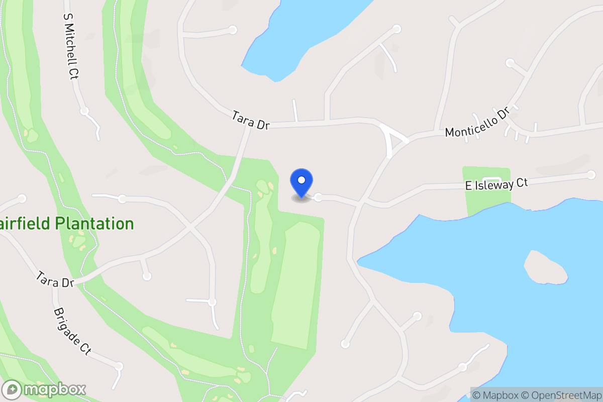 Map of 7110 W Isleway Ct