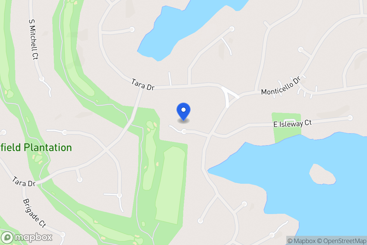 Map of 7112 W Isleway Ct