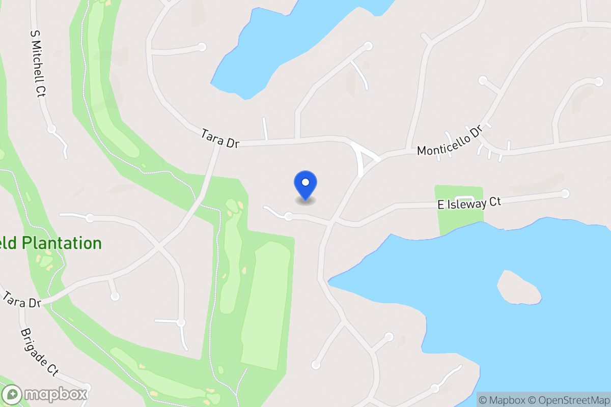 Map of 7113 W Isleway Ct