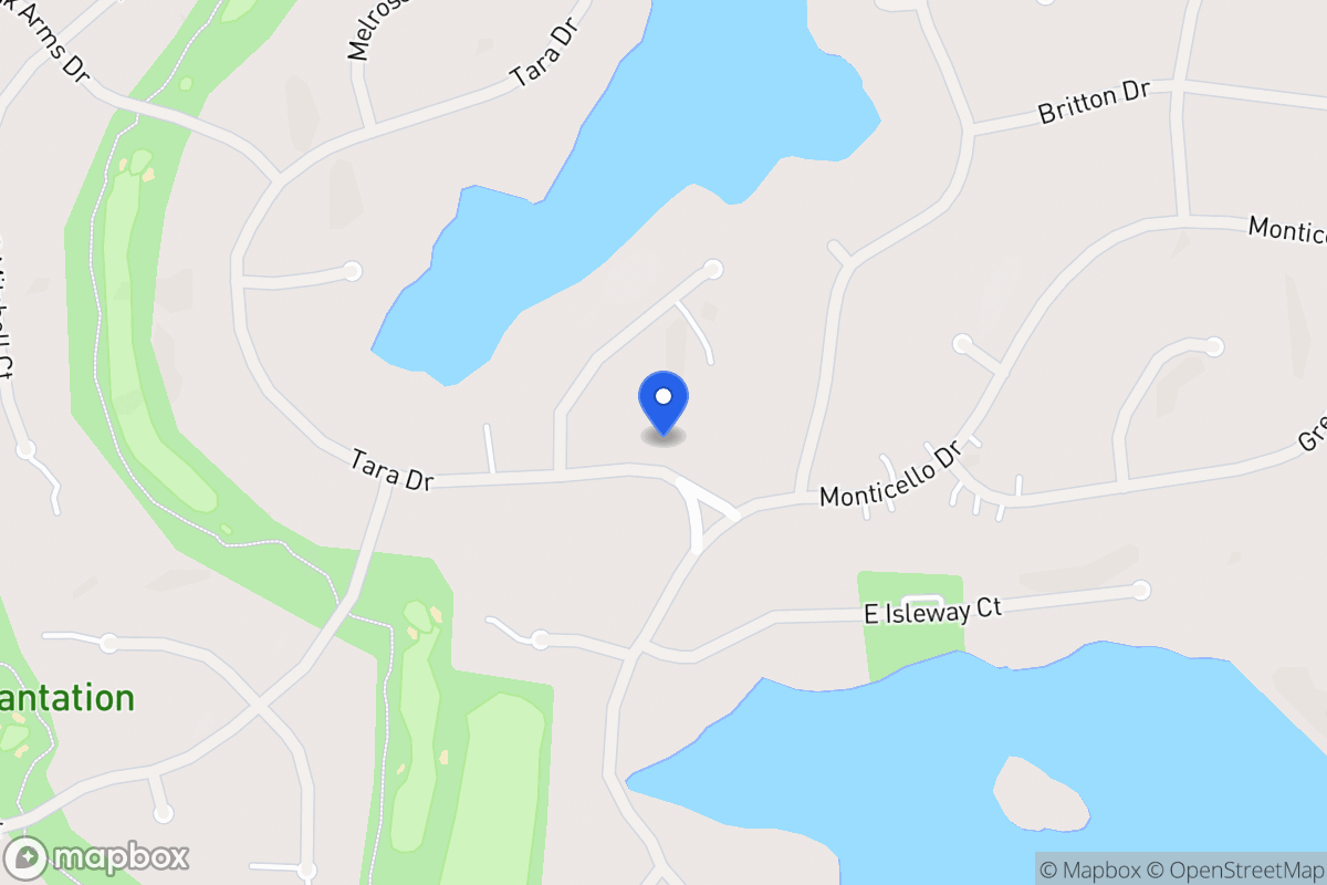 Map of 7117 Tara Dr