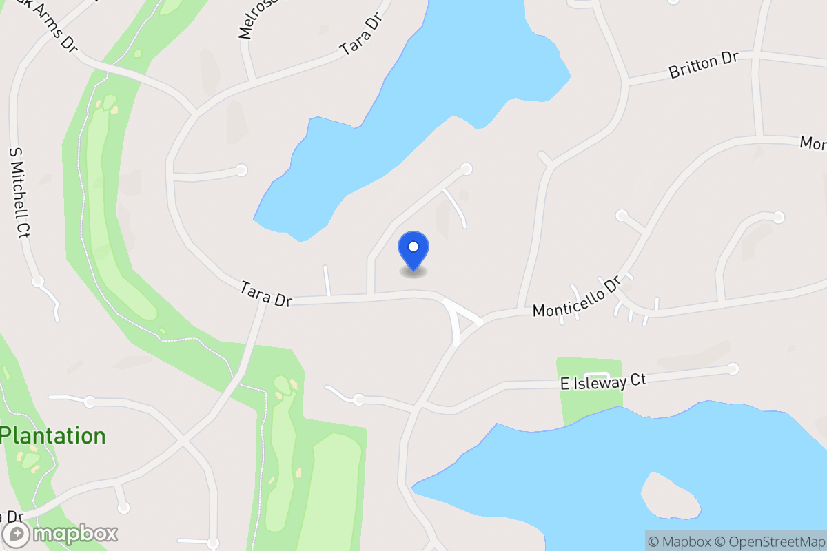 Map of 7118 Tara Dr