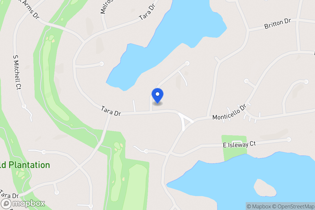 Map of 7119 Greenleaves Ct