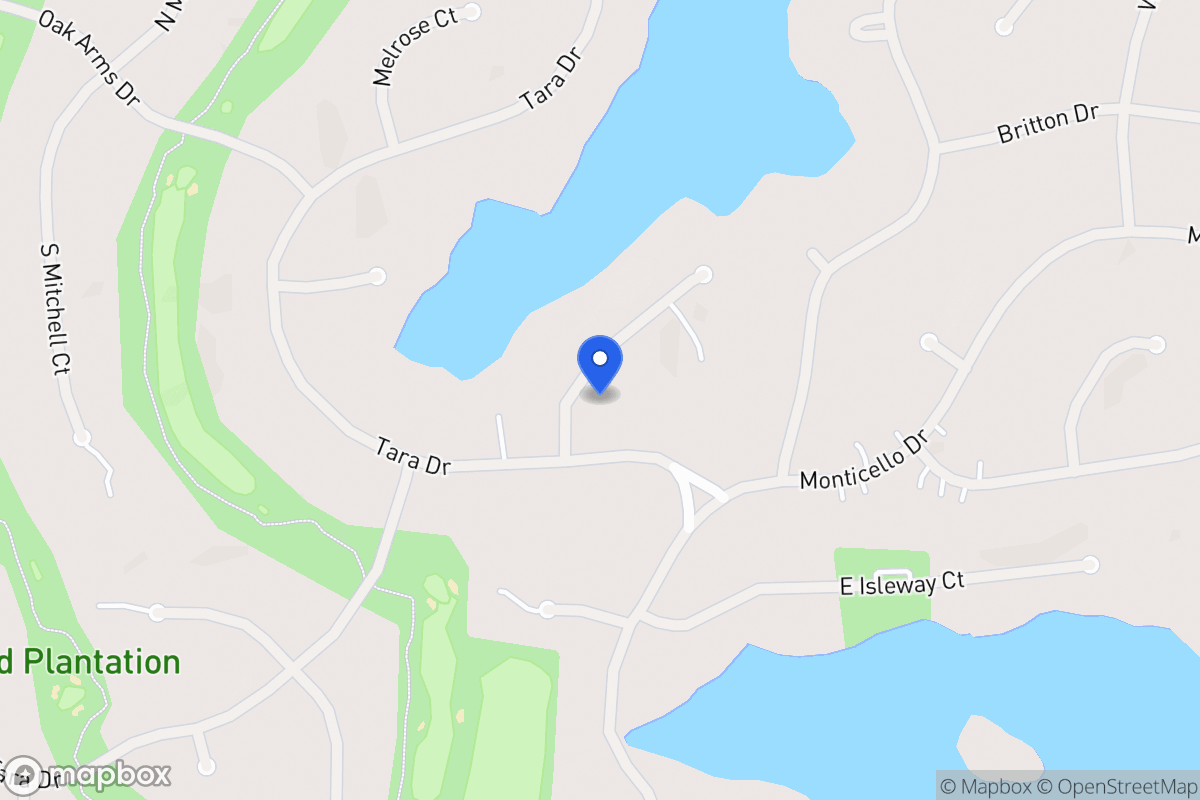 Map of 7120 Greenleaves Ct