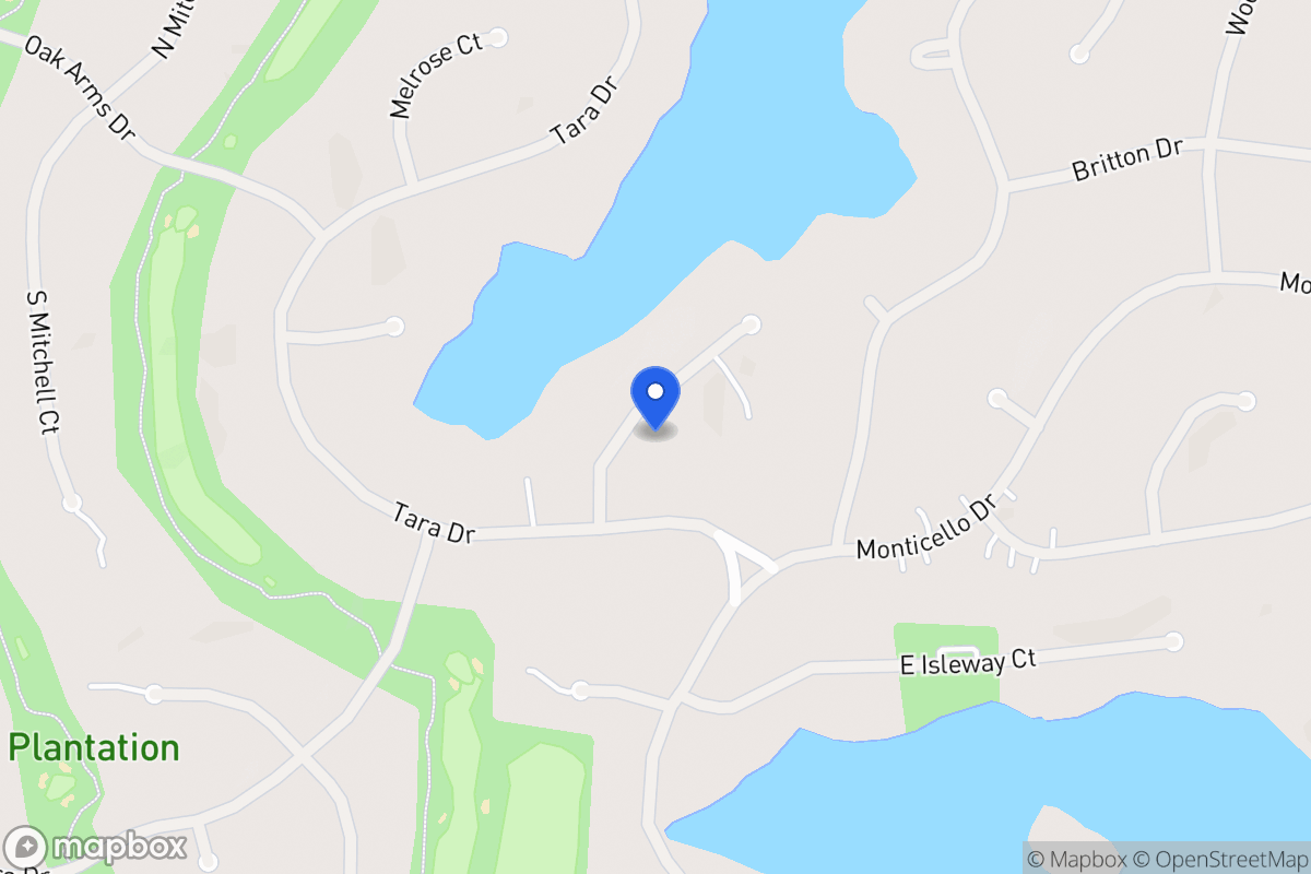 Map of 7121 Greenleaves Ct