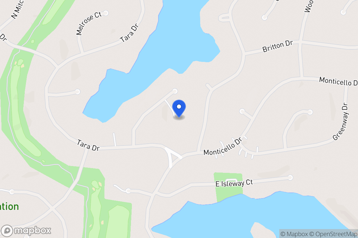 Map of 7124 Elm Ct