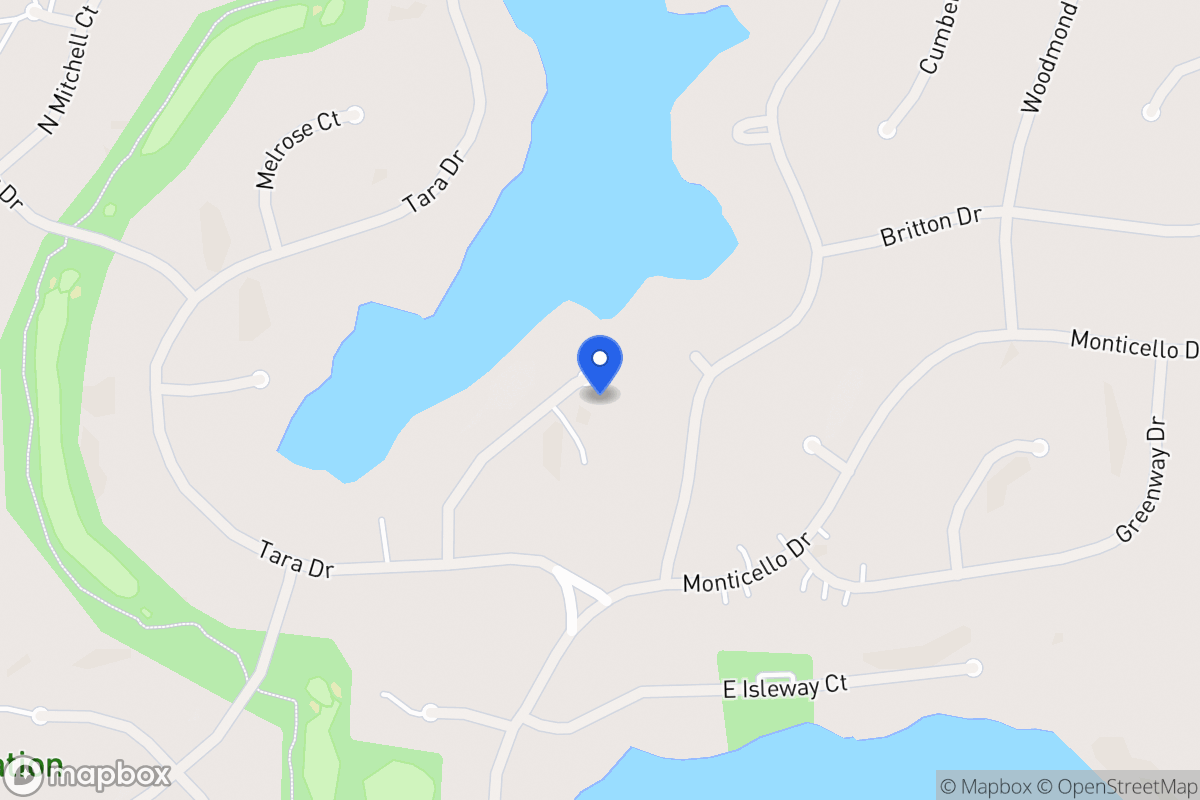 Map of 7127 Greenleaves Ct