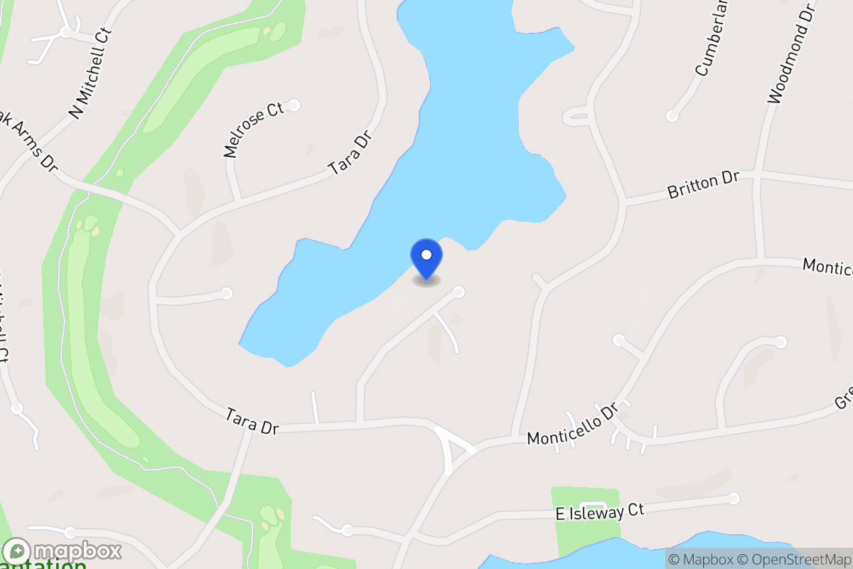 Map of 7130 Greenleaves Ct