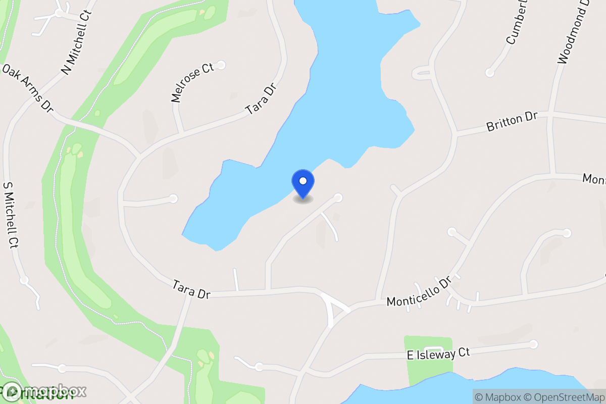 Map of 7131 Greenleaves Ct