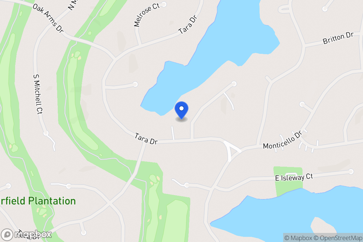 Map of 7136 Greenleaves Ct