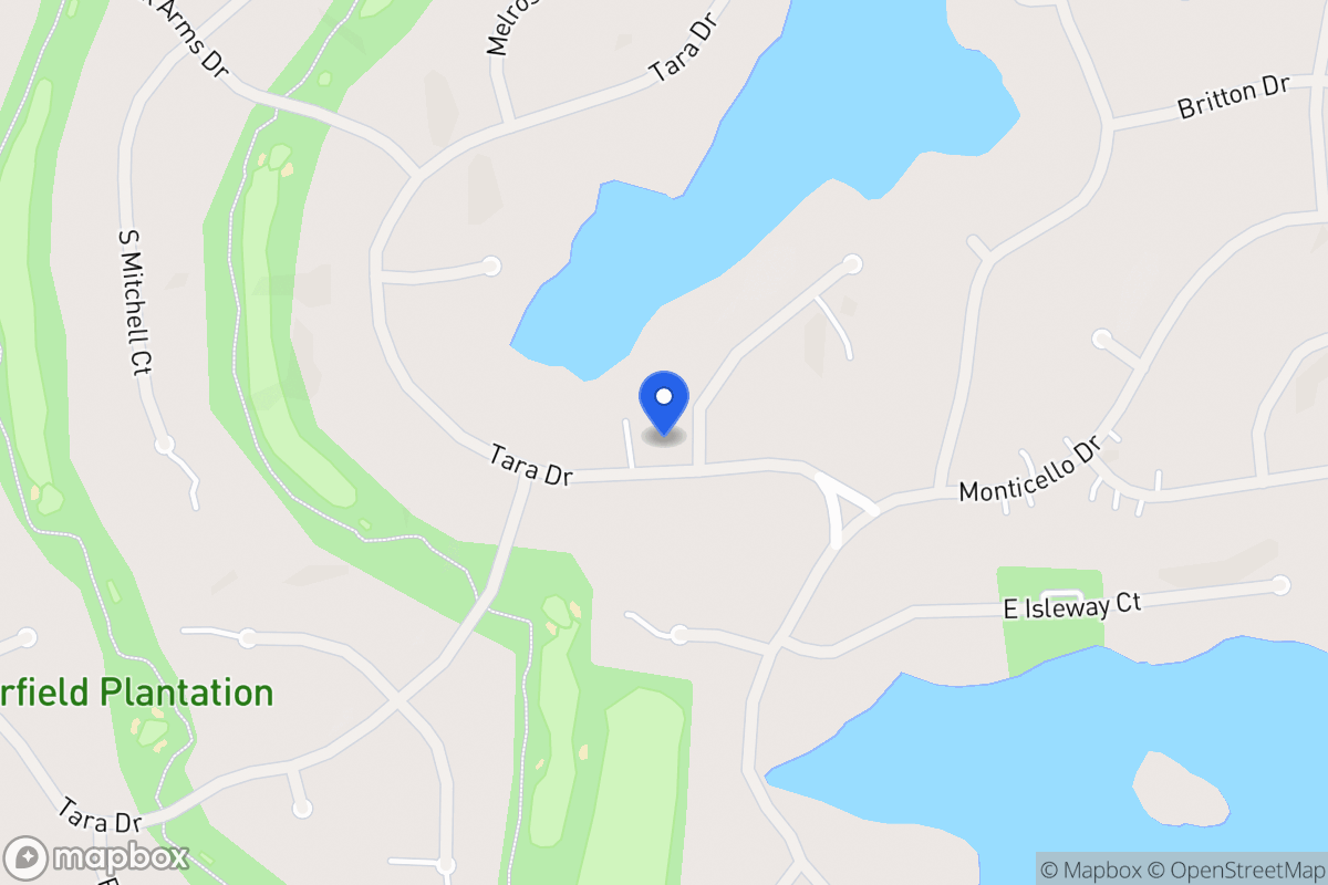 Map of 7137 Tara Dr