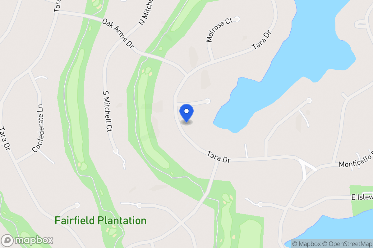 Map of 7144 Tara Dr
