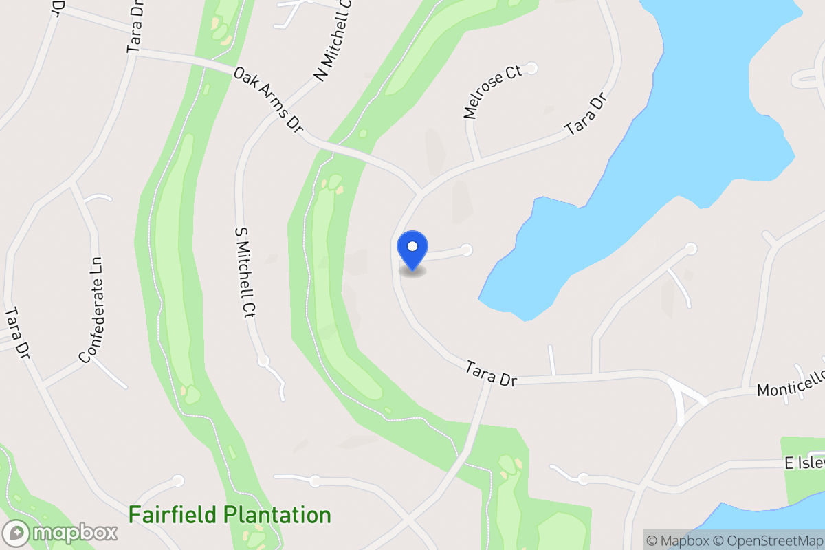 Map of 7145 Tara Dr