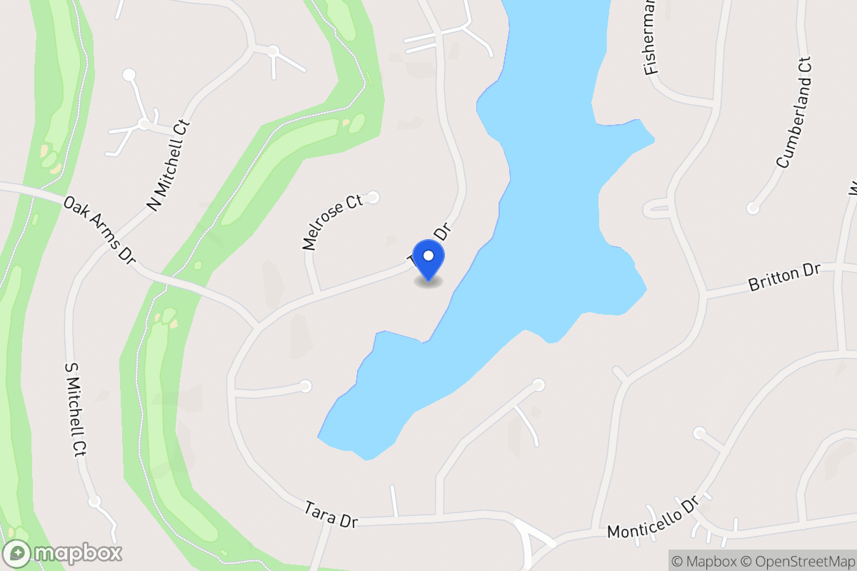 Map of 7160 Tara Dr
