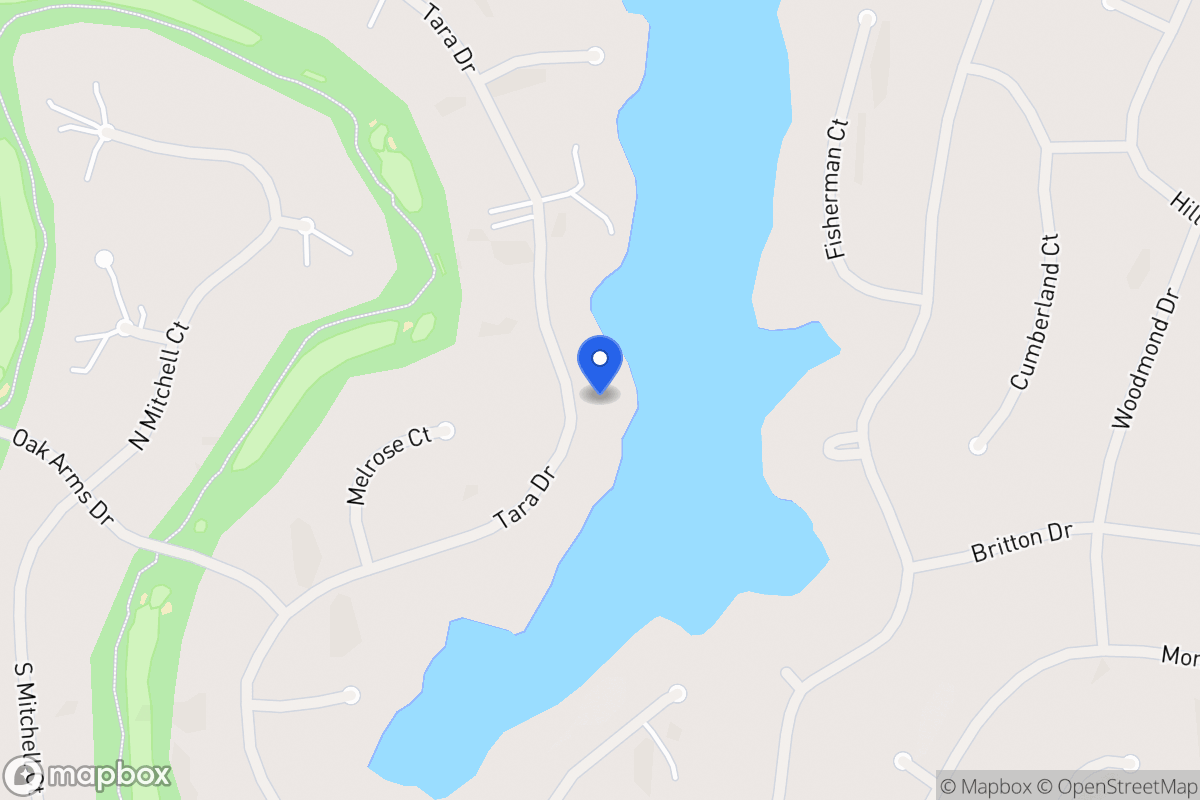 Map of 7165 Tara Dr