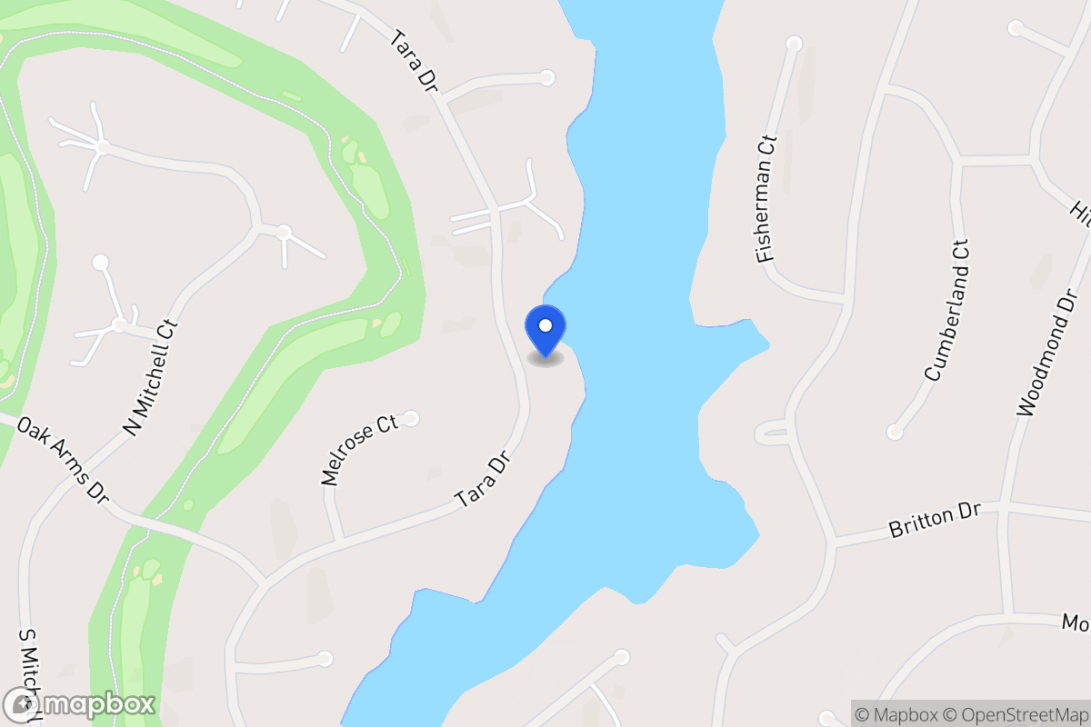 Map of 7166 Tara Dr