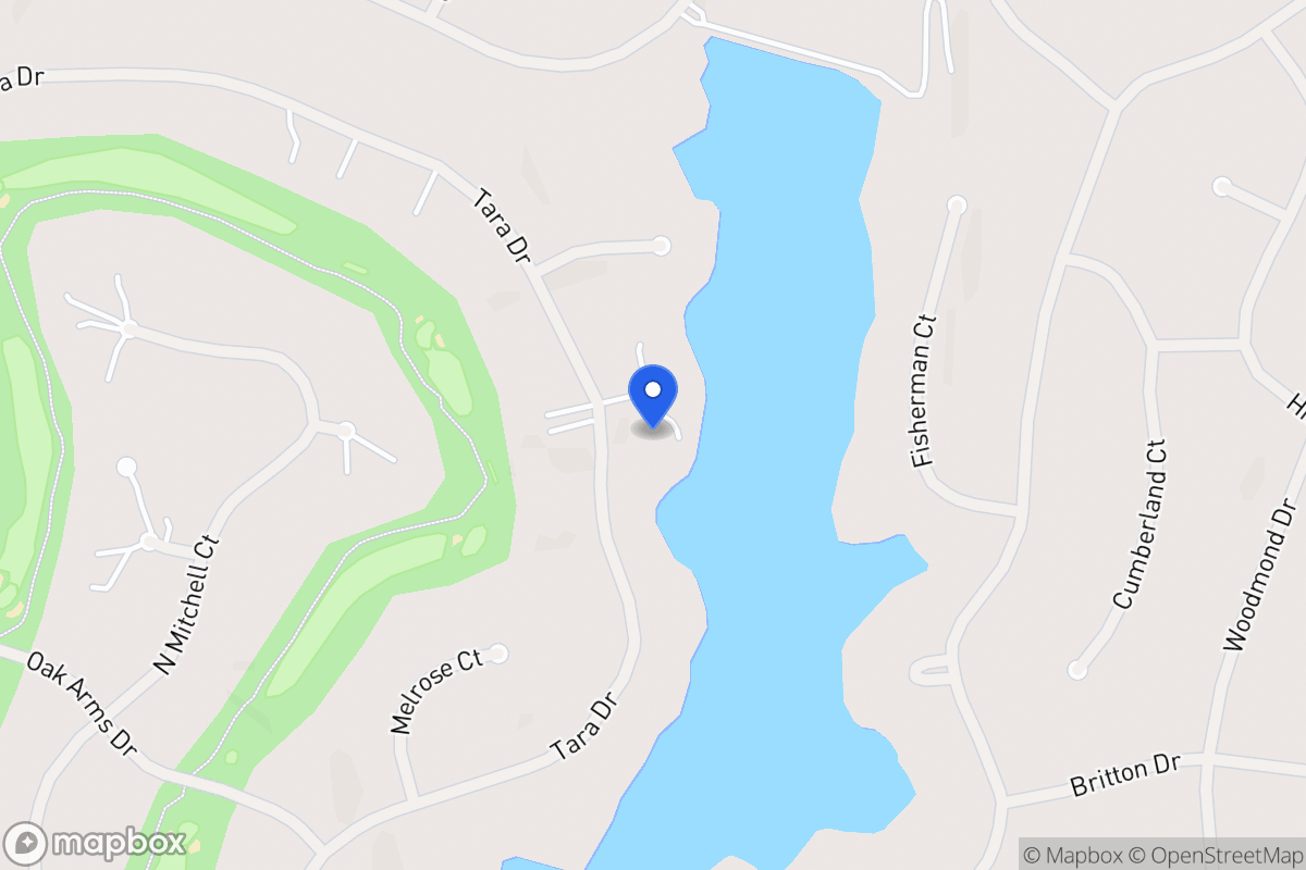Map of 7170 Rockmont Ct