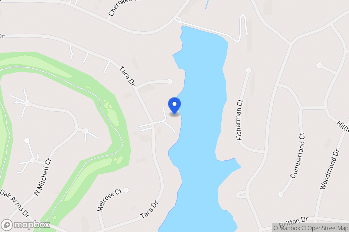 Map of 7171 Rockmont Ct