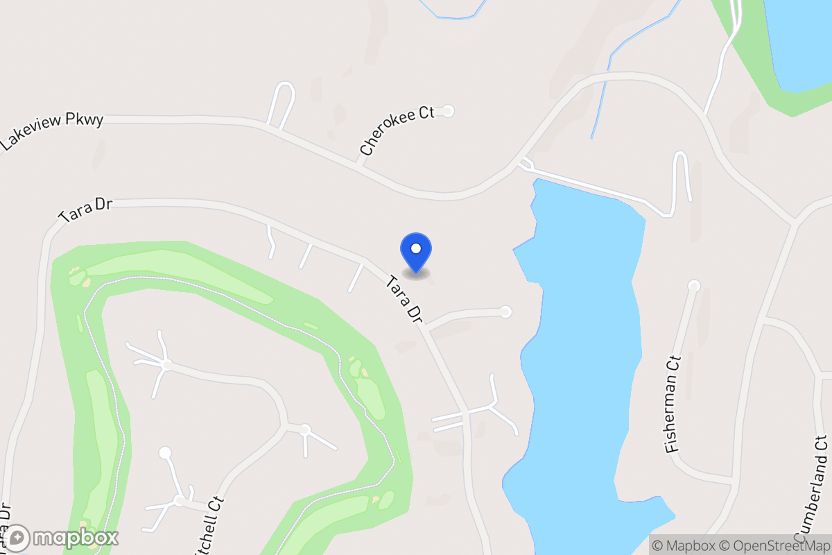 Map of 7185 Tara Dr