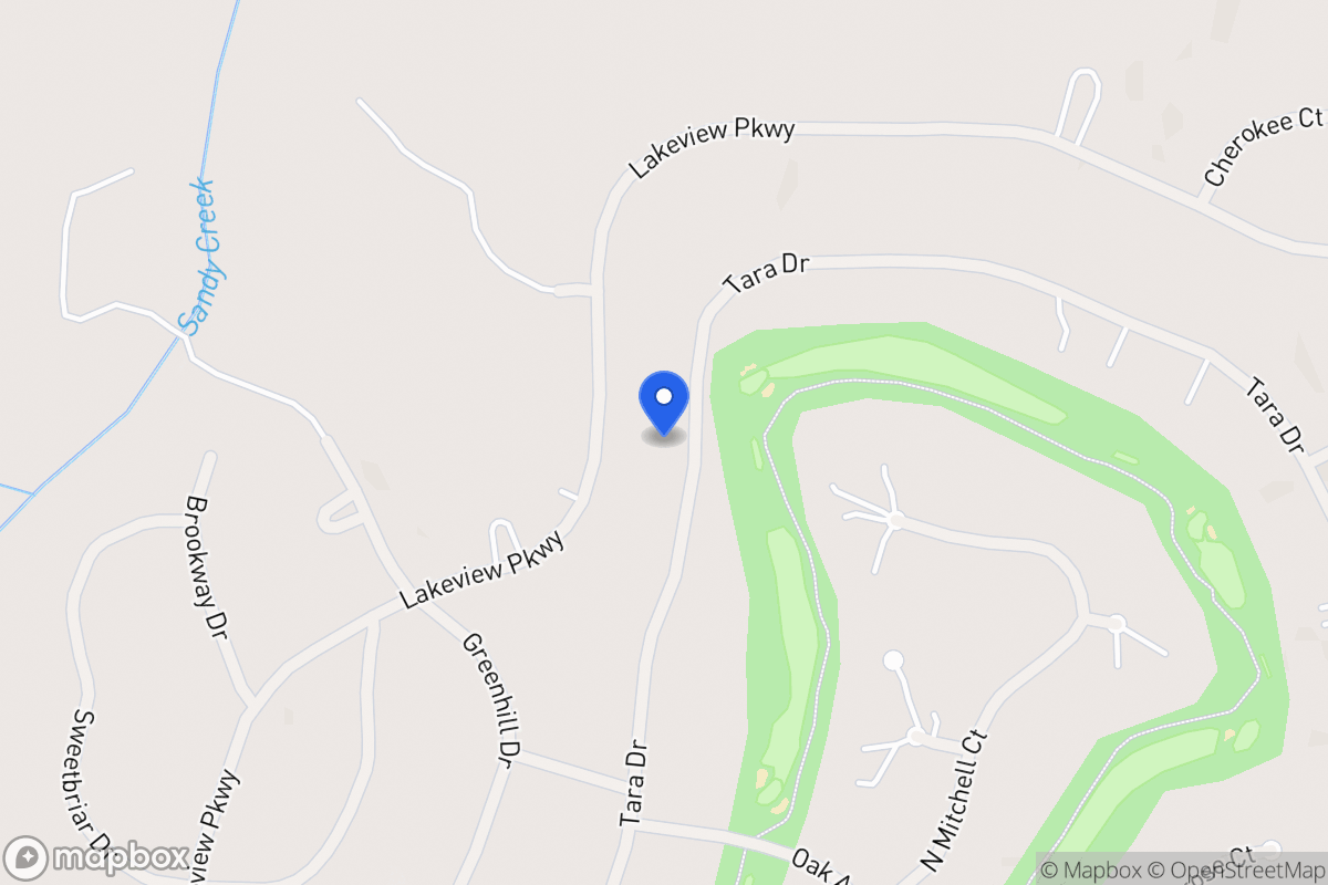 Map of 7207 Tara Dr