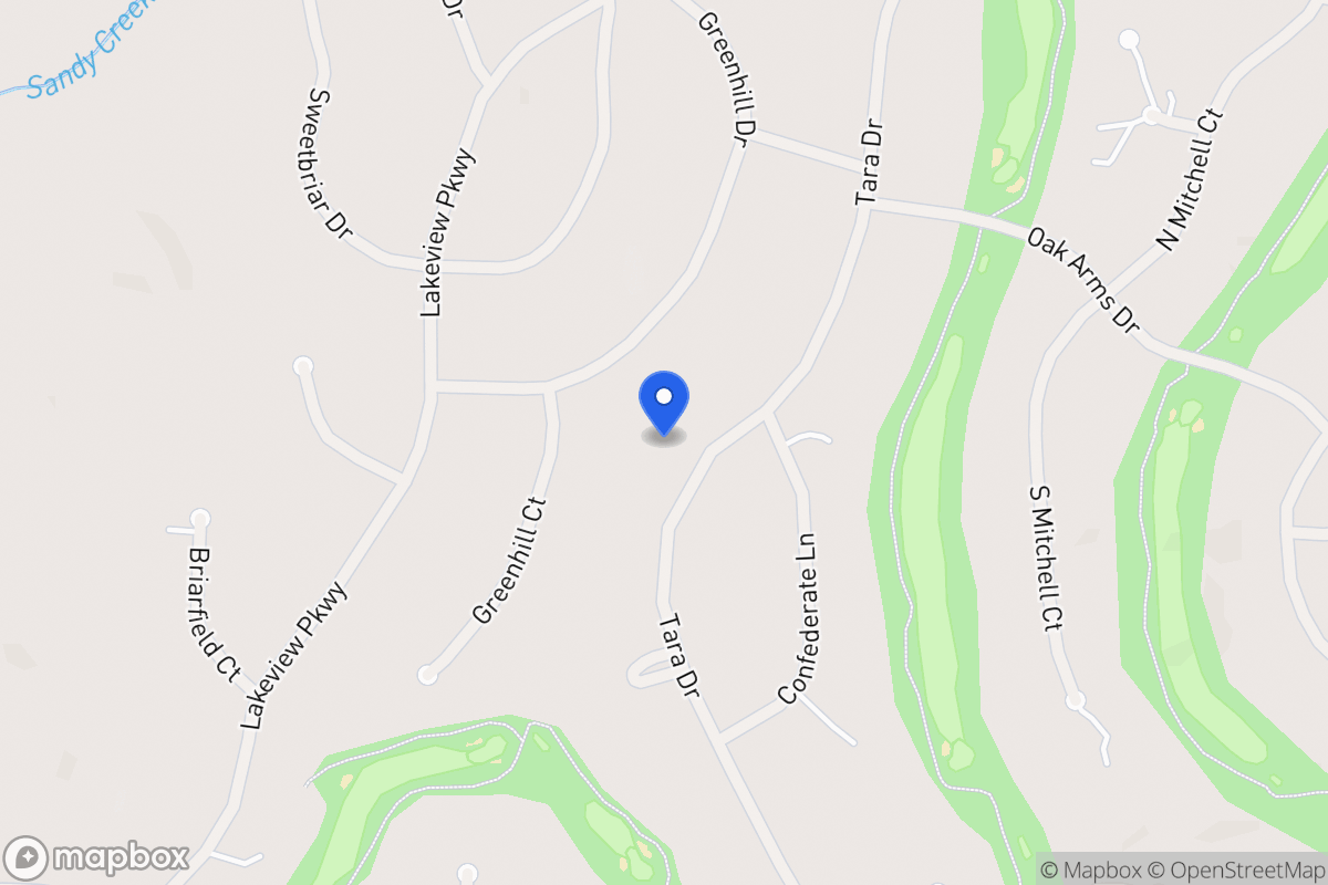 Map of 7225 Tara Dr