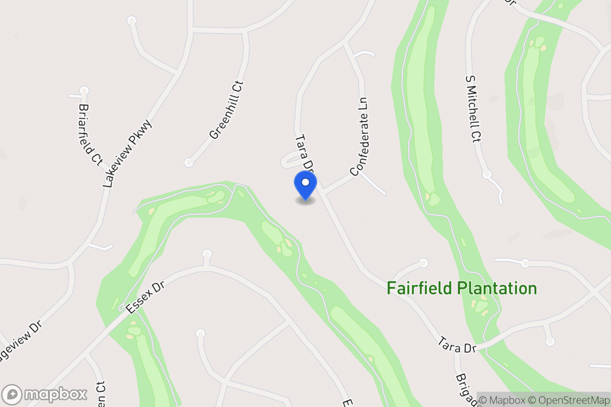Map of 7235 Tara Dr