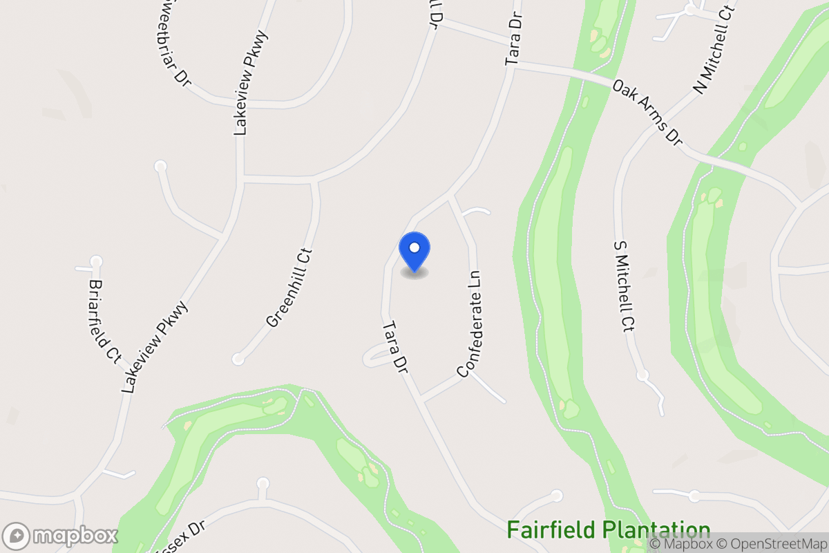 Map of 7240 Tara Dr