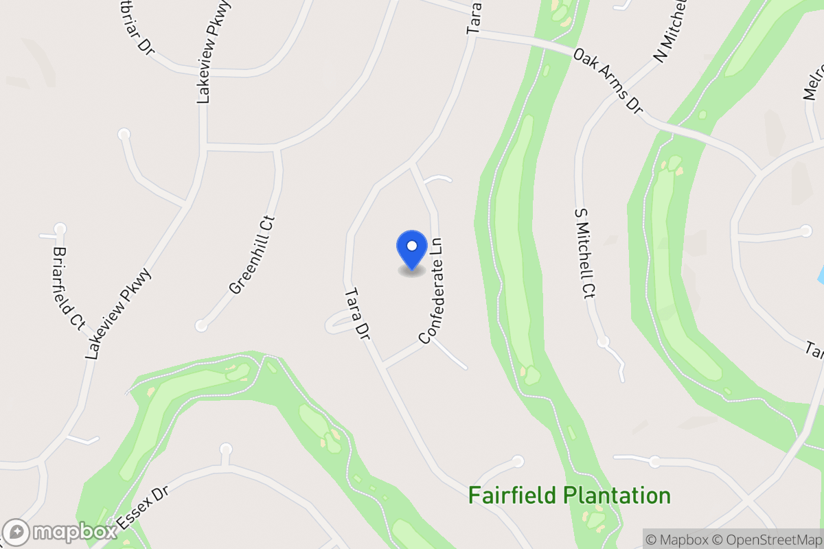 Map of 7245 Confederate Ln