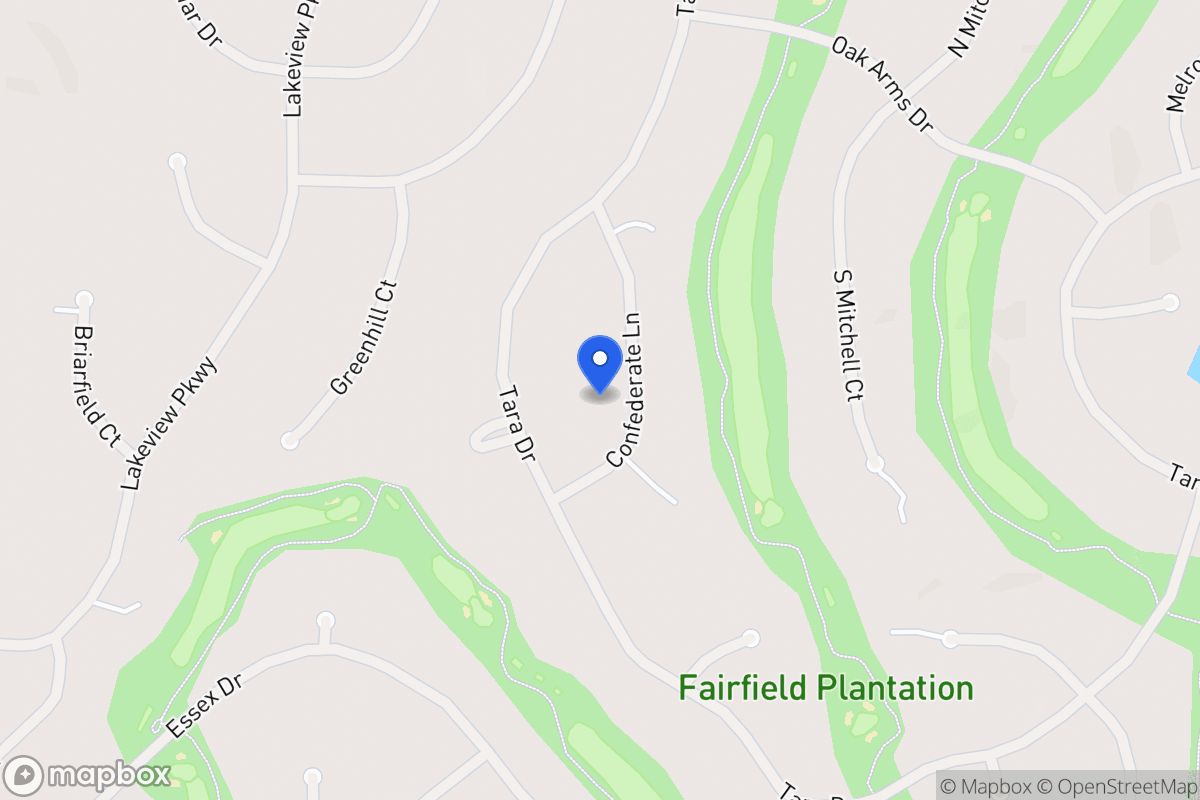 Map of 7246 Confederate Ln