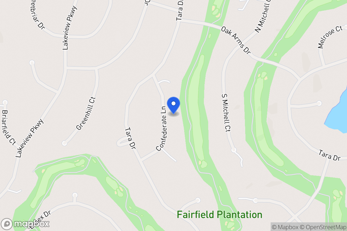 Map of 7253 Confederate Ln