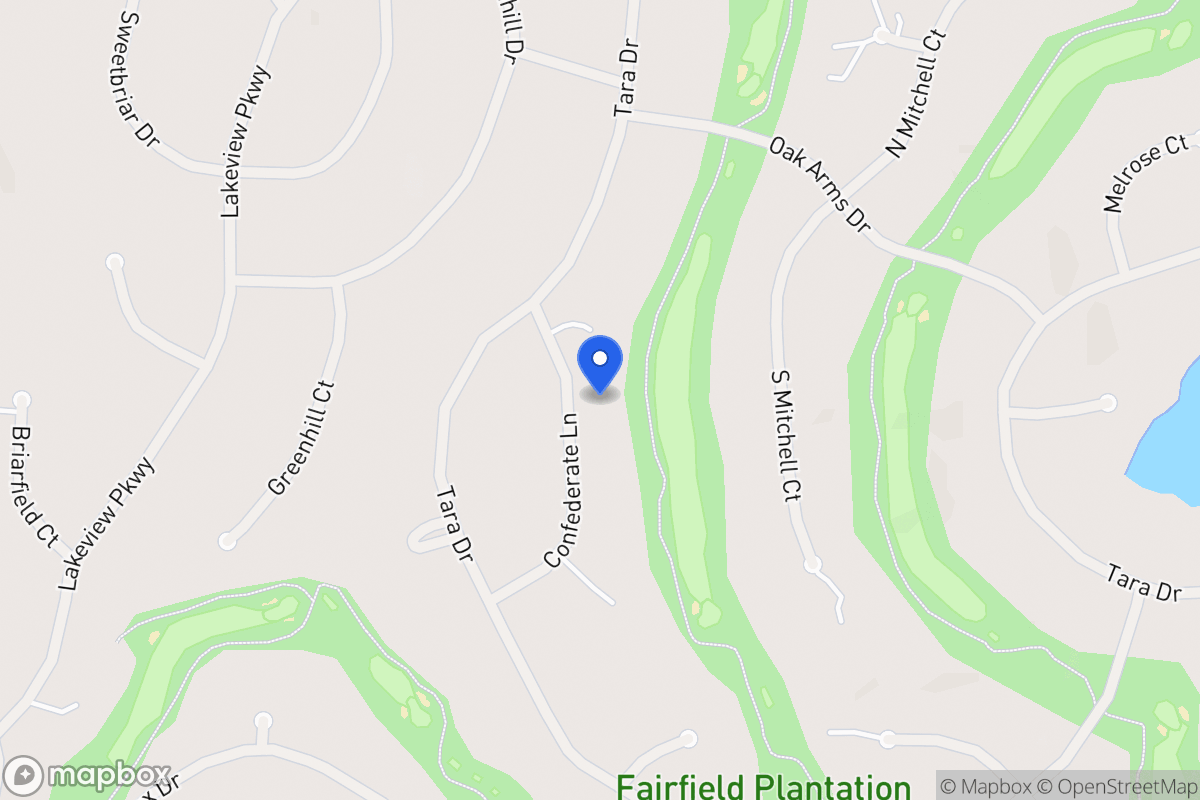 Map of 7255 Confederate Ln