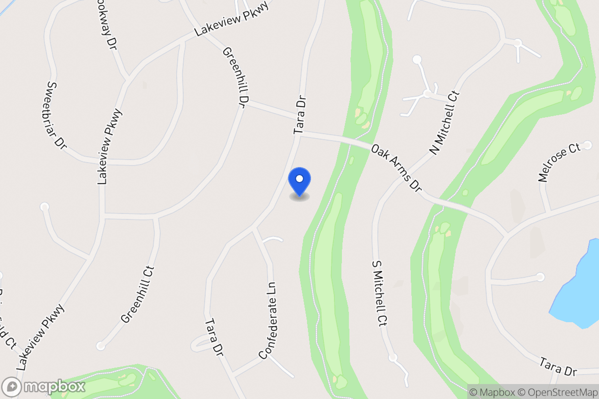 Map of 7260 Tara Dr