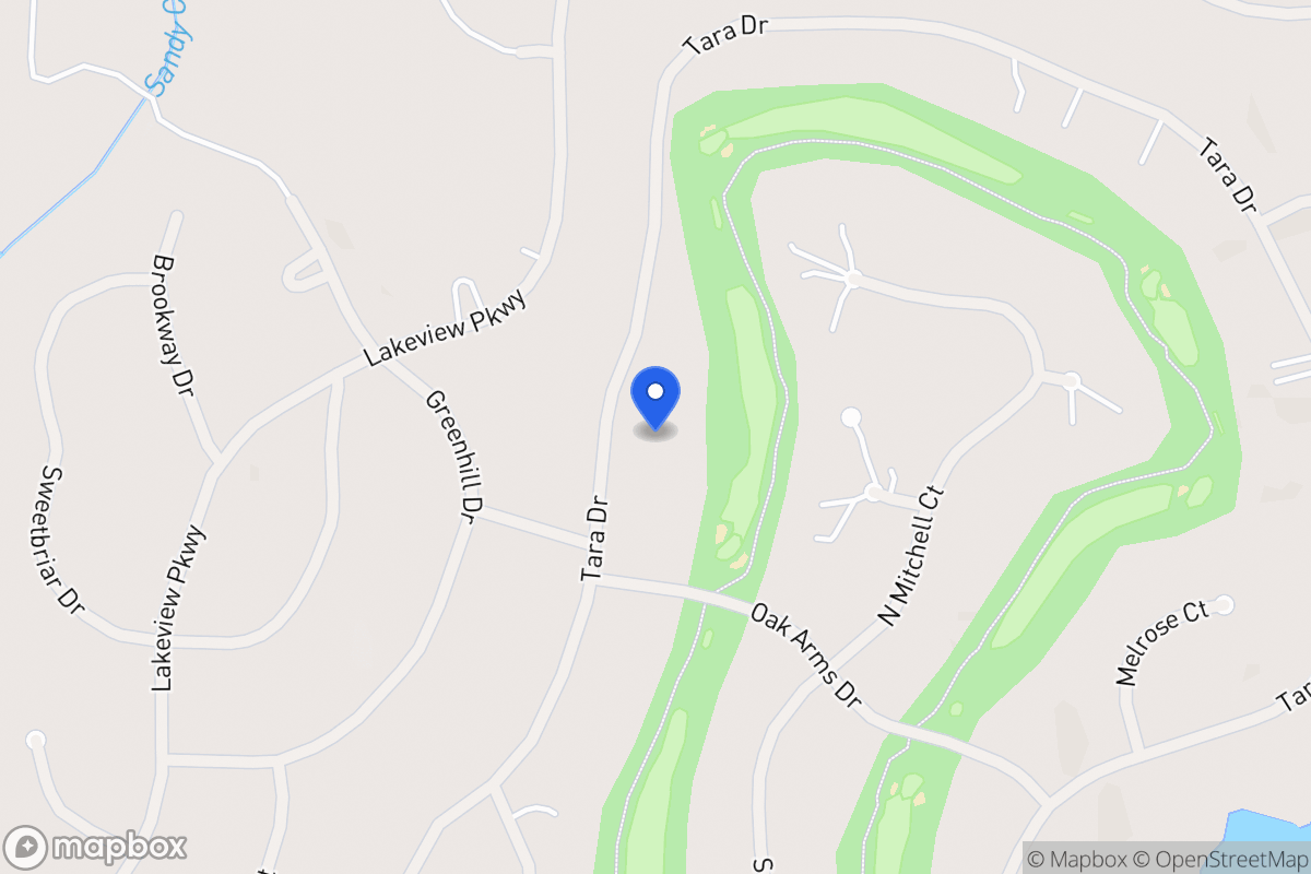 Map of 7269 Tara Dr