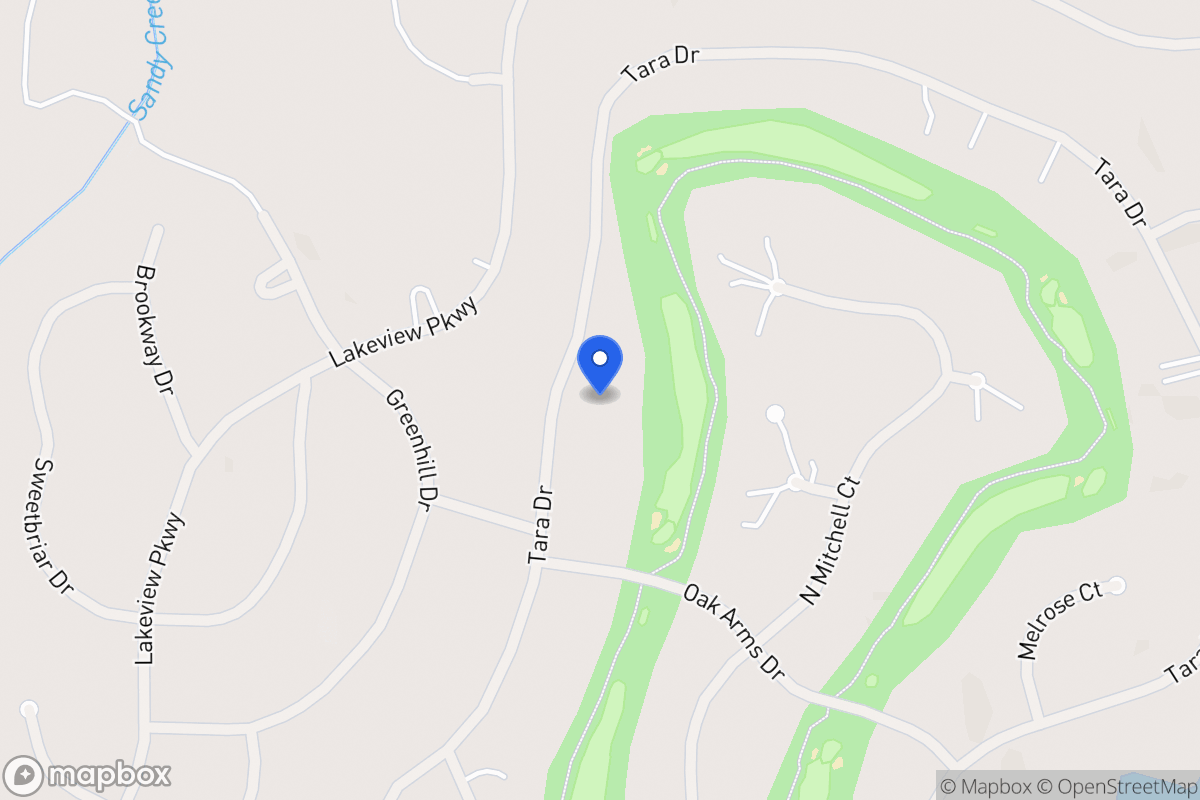 Map of 7270 Tara Dr
