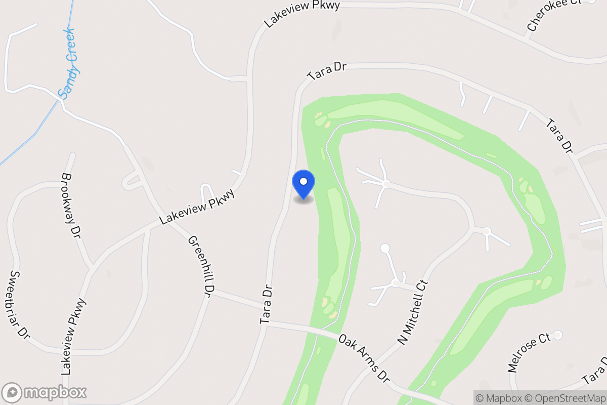Map of 7272 Tara Dr