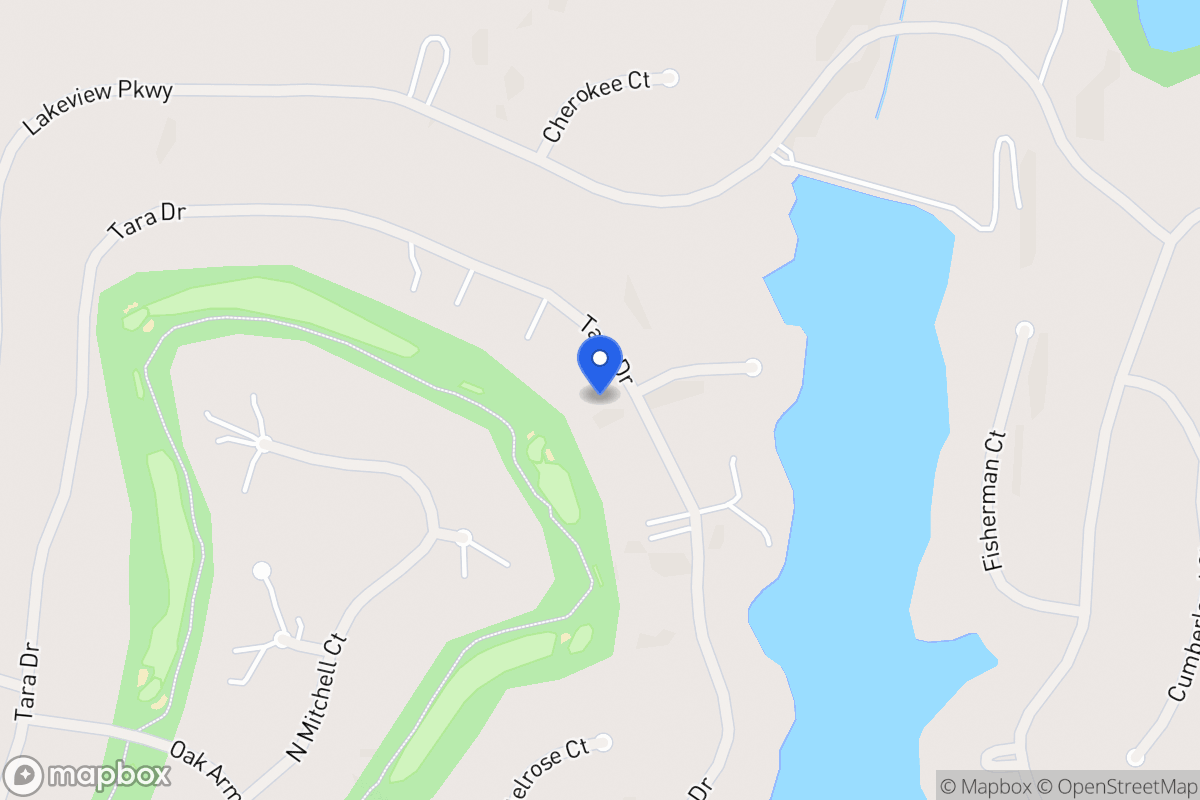 Map of 7289 Tara Dr