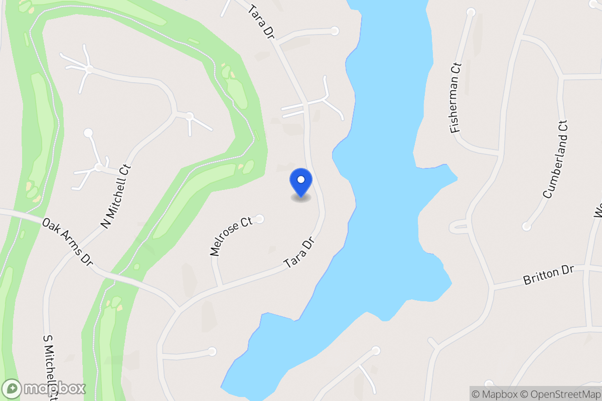 Map of 7299 Tara Dr