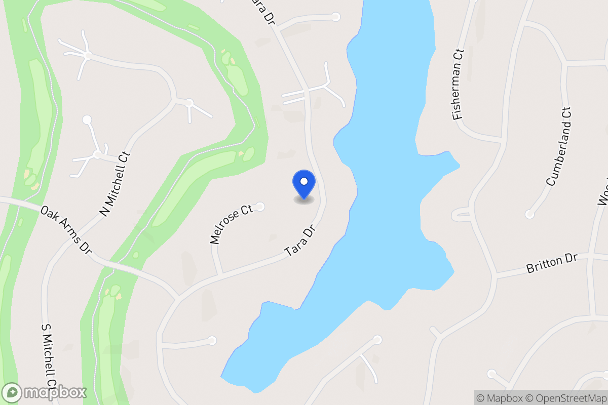 Map of 7300 Tara Dr
