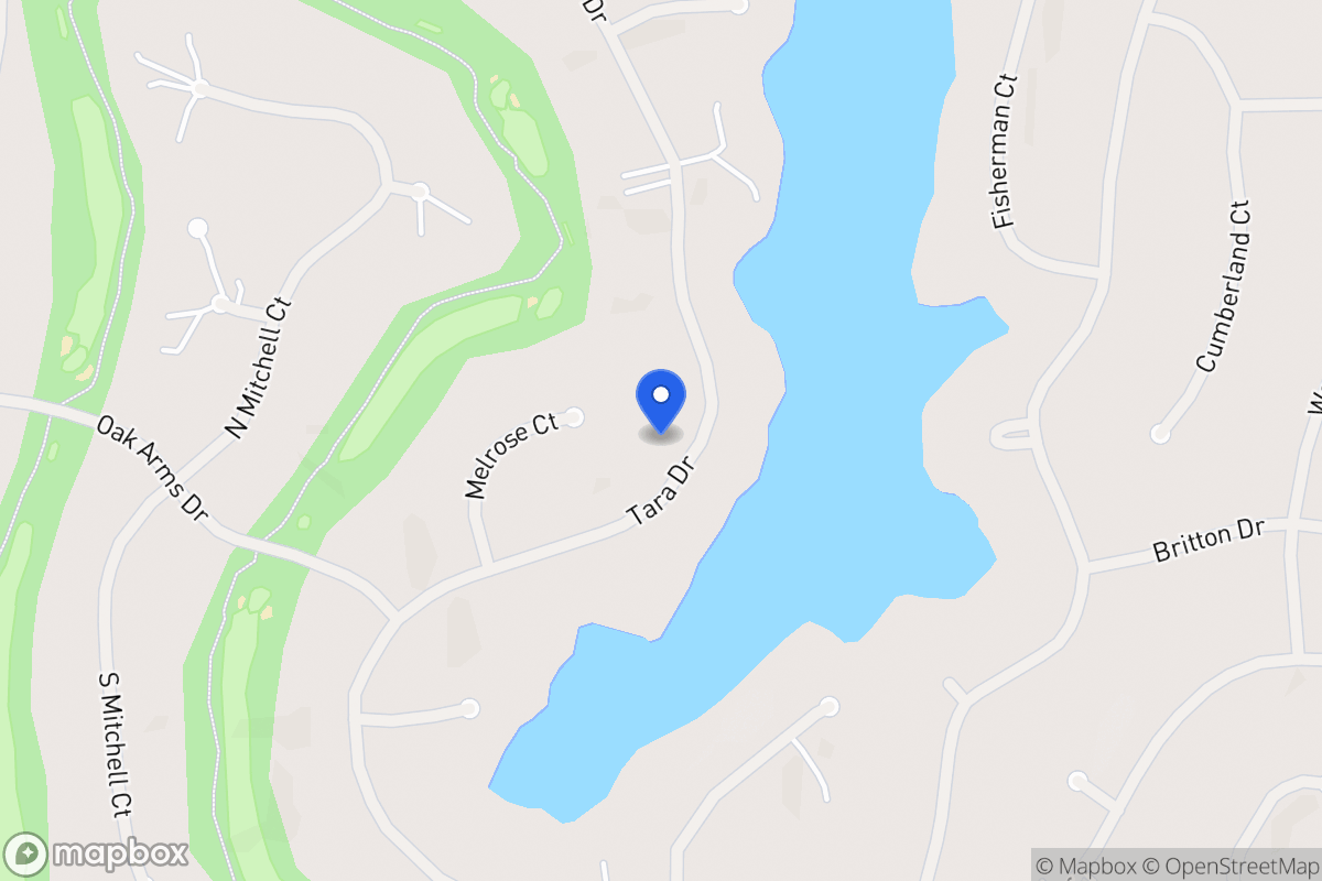 Map of 7301 Tara Dr