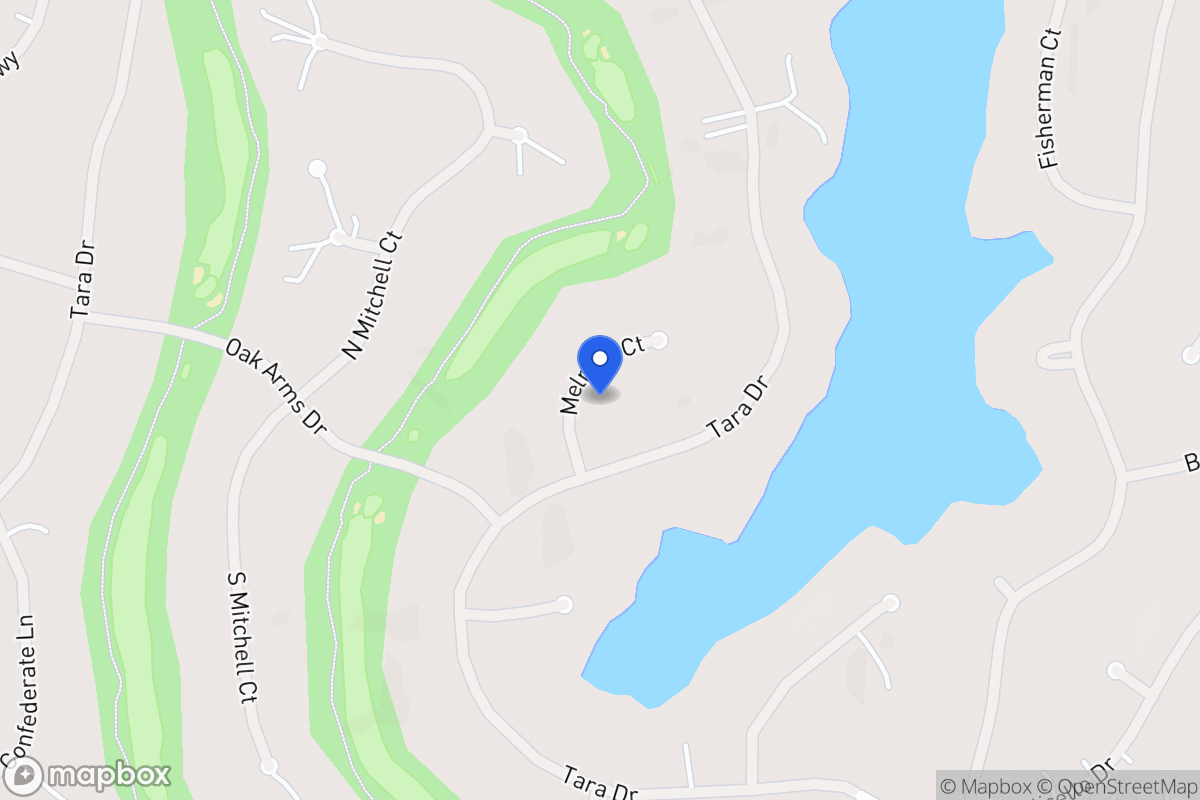 Map of 7307 Melrose Ct