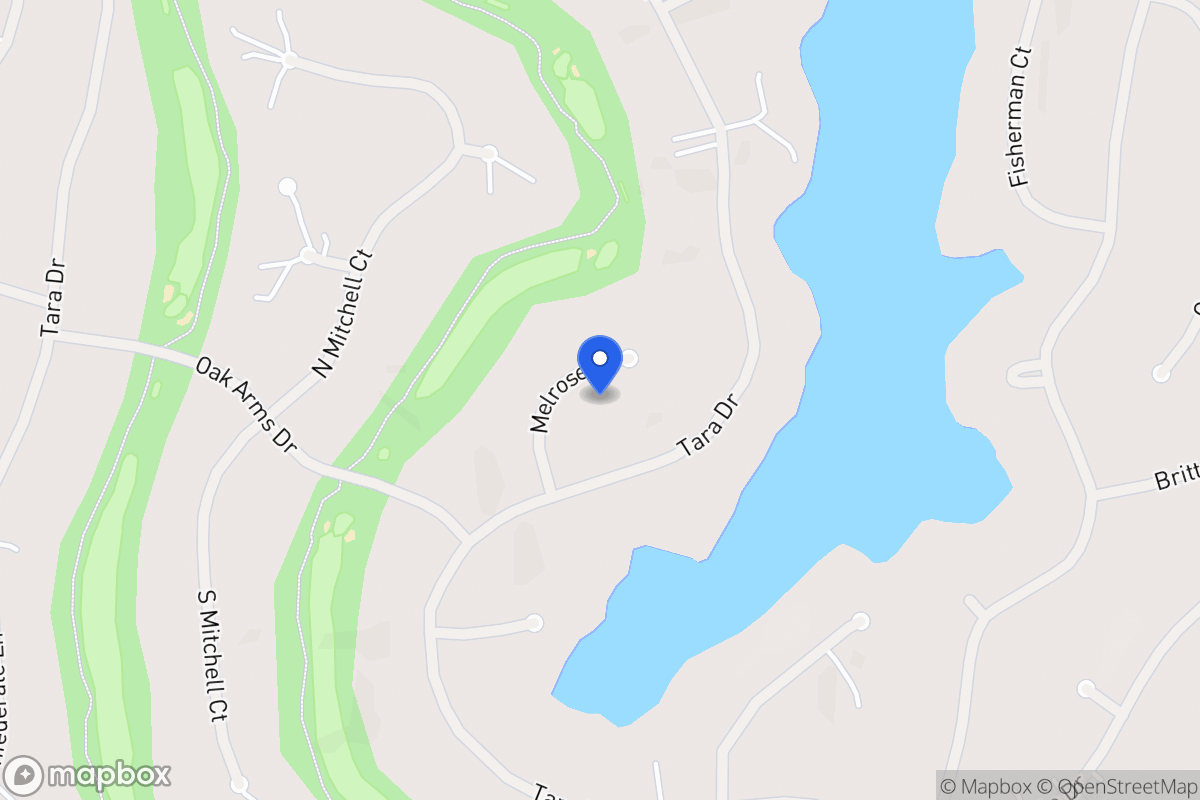 Map of 7308 Melrose Ct