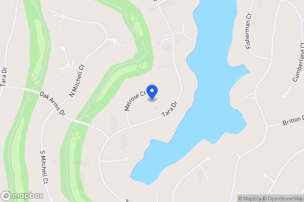 Map of 7309 Melrose Ct