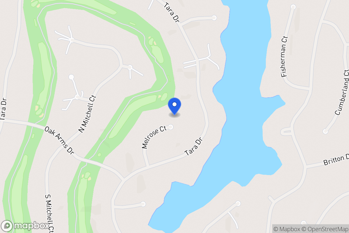 Map of 7312 Melrose Ct