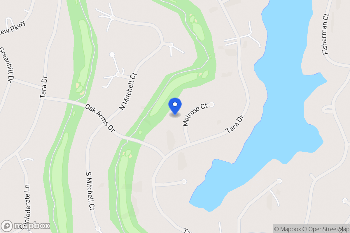 Map of 7316 Melrose Ct